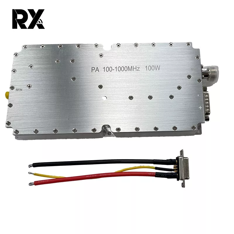 Krachtige 100W 100-1000MHz breedband eindversterker