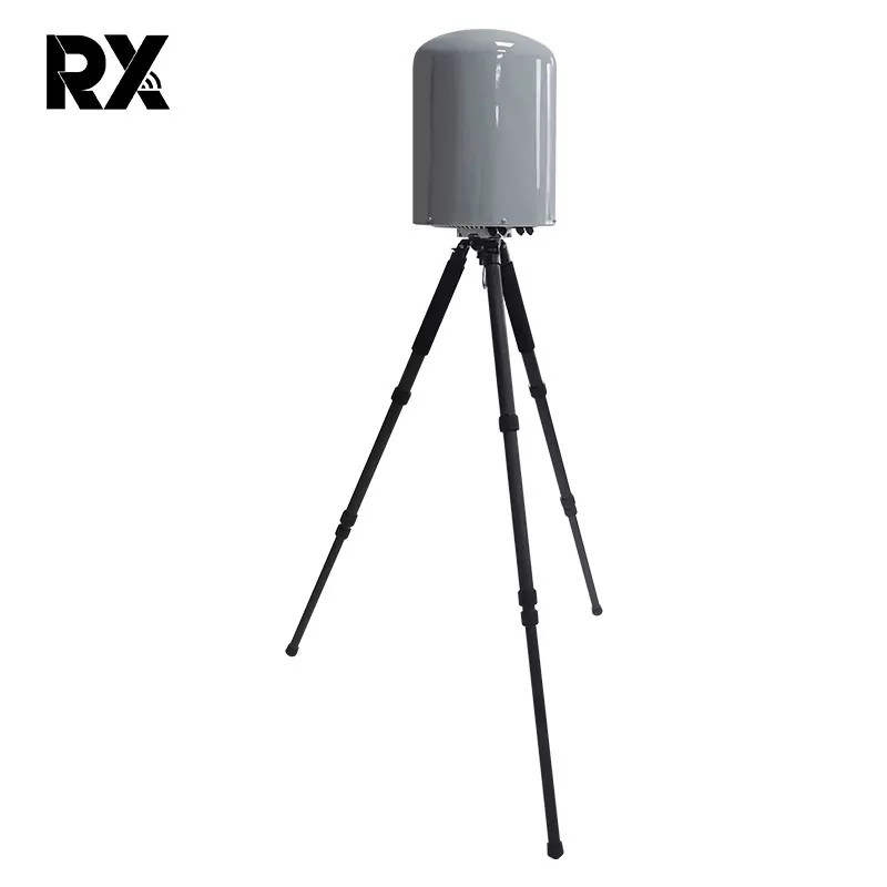 Lange afstand drone-detector 700 MHz-6,3 GHz frequentiedetectie